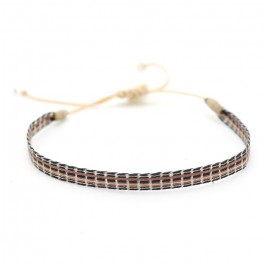 Argentinas black and brown bracelet