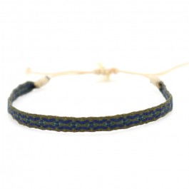 Argentinas blue khaki bracelet