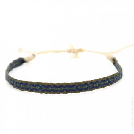 Argentinas blue khaki bracelet