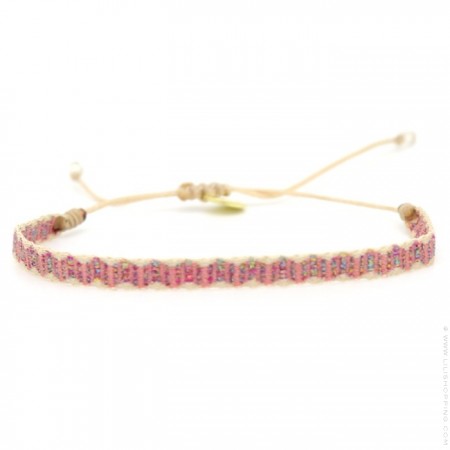 Argentinas pink and beige bracelet