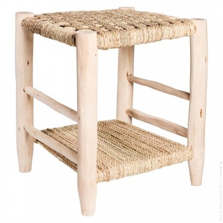 Tabouret naturel 45 cm