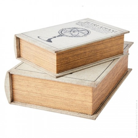 Livre boite à secrets fleurs 27 cm