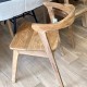 Recycled teak Surya chair