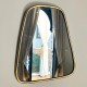 20 cm trapeze brass mirror