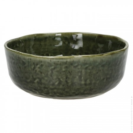 Spiro green soup bowl
