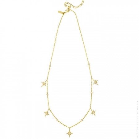 Gold plated Sultana necklace