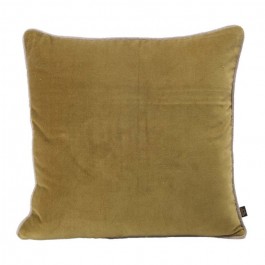 NewDelhi gold square cushion with inner