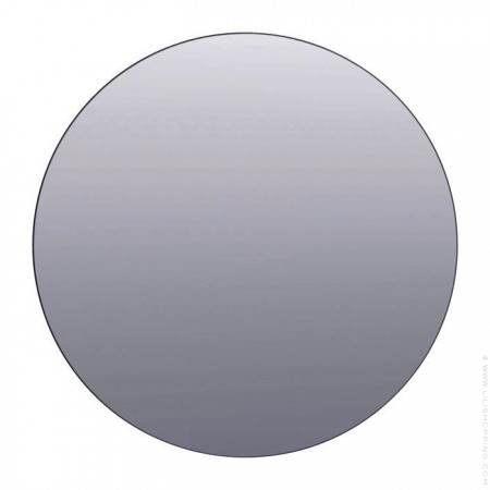 Pink gold Walls round mirror