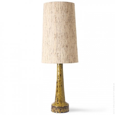 Stoneware table lamp