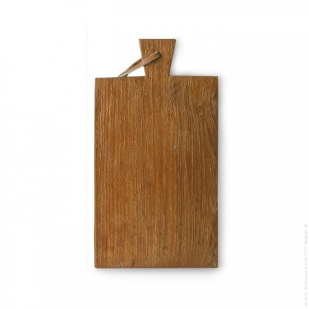 31 x 16 cm rectangular board reclaimed teak