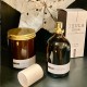 Bougie parfumée 150 gr n°01 ambre noire (ambru neru)