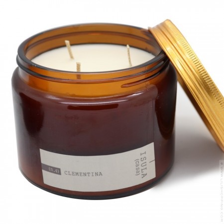 02 clementine (clementina) 500 gr scentend candle