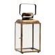 36 cm aged brass lantern