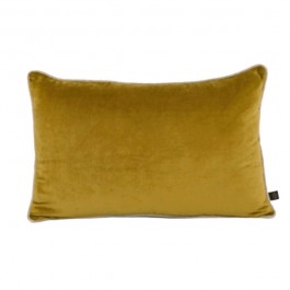 NewDelhi gold rectangular cushion with inner