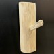 1 branch solid teak wall hook