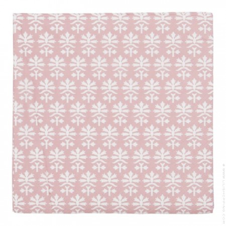 40 serviettes en papier Kape rose