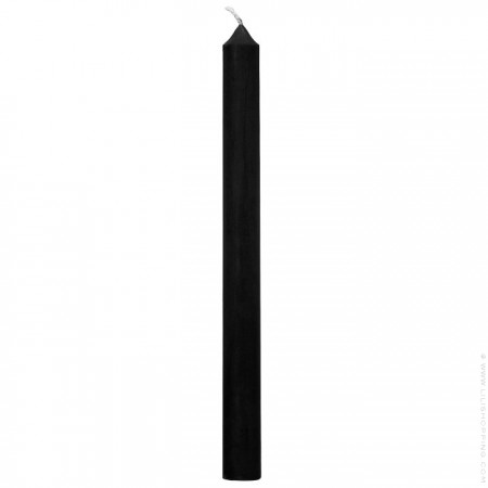 25 cm black cnadle