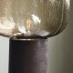 Browned brass table lamp Note