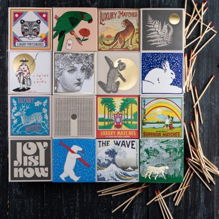 Luxury matchboxes with printed designs, by Archivist matchboxes - Lili  Shopping