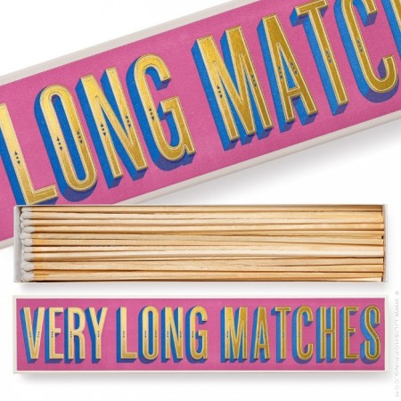 Very Long Matches luxury long matchbox