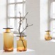 Vase ambre noire L Wind & Fire