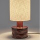 Catherine red table lamp