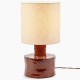 Lampe de table Catherine rouge