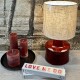 Catherine red table lamp