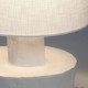 Catherine white table lamp