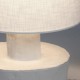 Lampe de table Catherine blanc