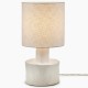 Catherine white table lamp