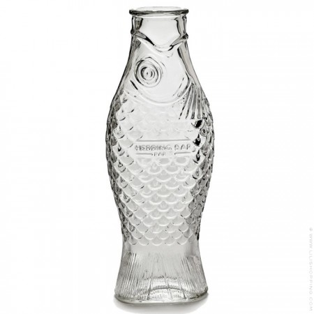 Carafe Fish transparente