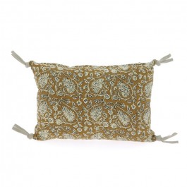 Coussin Indienne 25 x 35 cm tabac