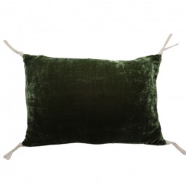 Fortuna cushion 25 x 35 cm black olive