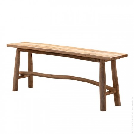 120 cm teak wood bench