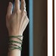 Bracelet 6 tours Nadège turquoise persian