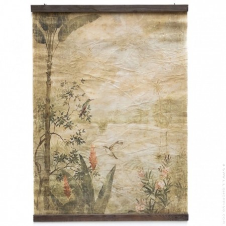 Inspiration exotic pastel wall decor