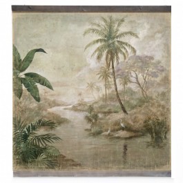 Décor mural Paradis perdu 120 x 120 cm