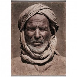 Décor mural Berbère au turban 120 x 180 cm