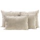 Chennai natural rectangular cushion with inner