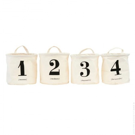 Number 1 storage pouch / basket