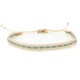 Bracelet Argentinas beige vert brun