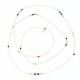 Bracelet 6 tours Catalina vanille