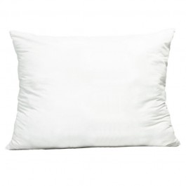 Garniture de coussin 100 % plume rectangle 60 x 40 cm