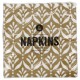 40 Flower napkins