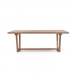 Table en teck massif Babylone 200 cm