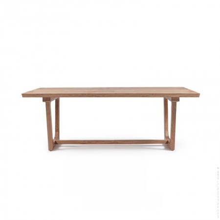 Table en teck massif Cantina 200 cm