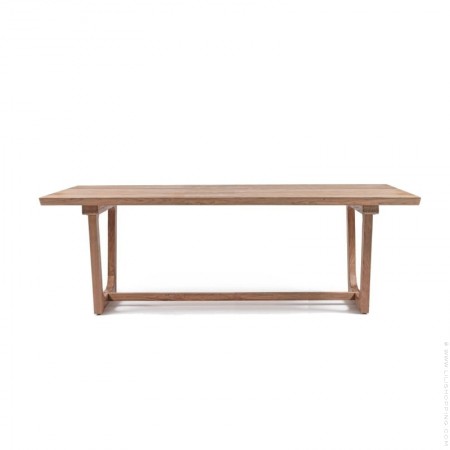 Table en teck massif Babylone 250 cm