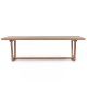 Table en teck massif Babylone 200 cm