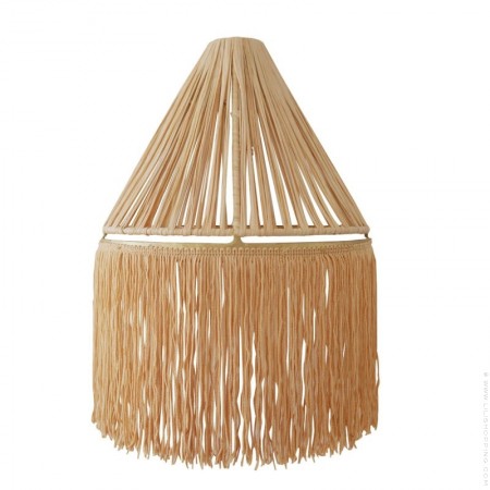 XS golden fringes wall lamp